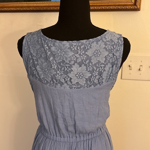 New Directions Color Block Sleeveless V-Neck Maxi, Sz. M. - Picture 6 of 11